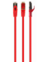 Gembird PP6A-LSZHCU-R-0.5M cable de red Rojo 0,5 m Cat6a S/FTP (S-STP)