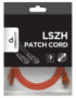 Gembird PP6A-LSZHCU-R-2M cable de red Rojo Cat6a S/FTP (S-STP)