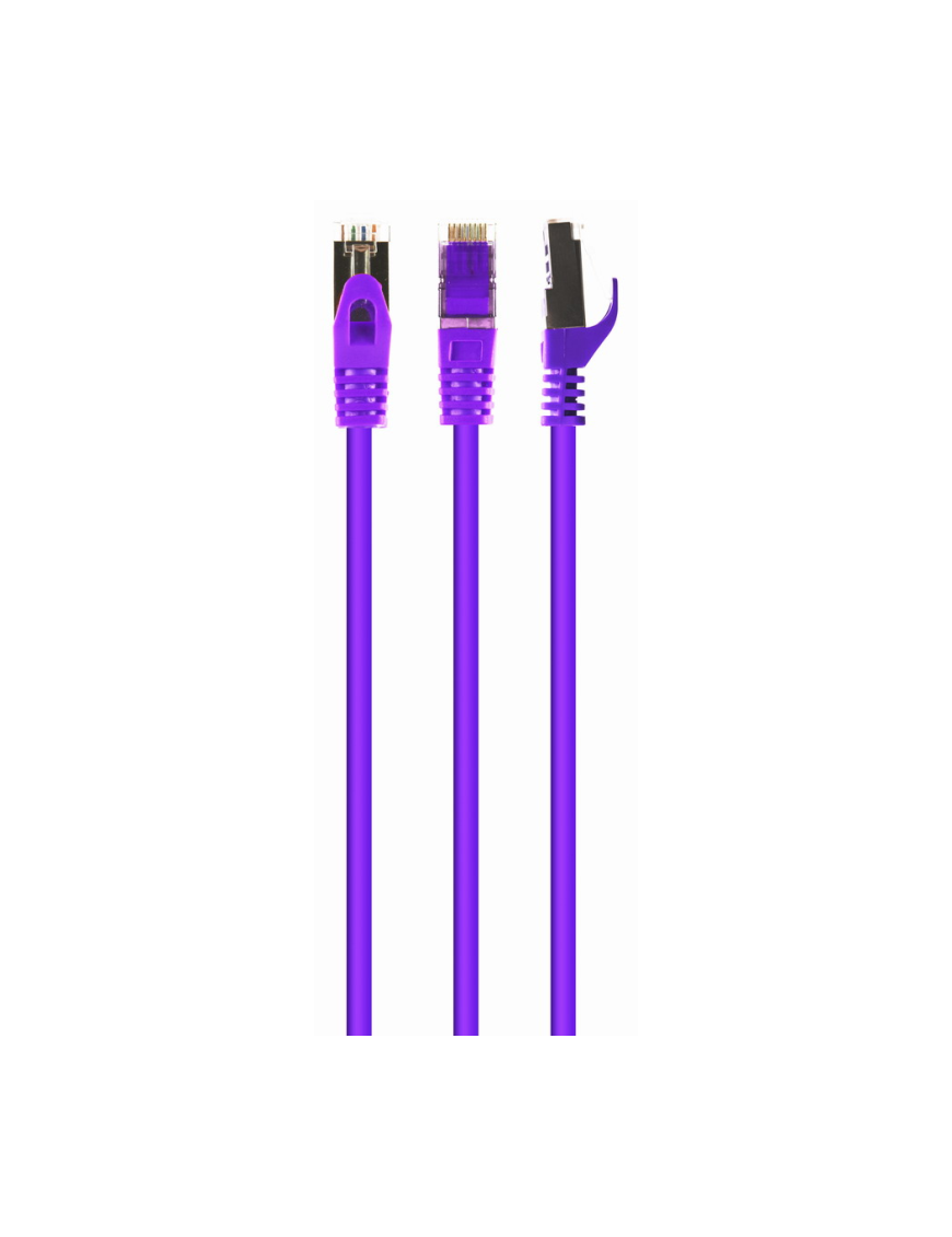Gembird PP6A-LSZHCU-V-1M cable de red Violeta Cat6a S/FTP (S-STP)