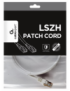 Gembird PP6A-LSZHCU-W-1M cable de red Blanco Cat6a S/FTP (S-STP)