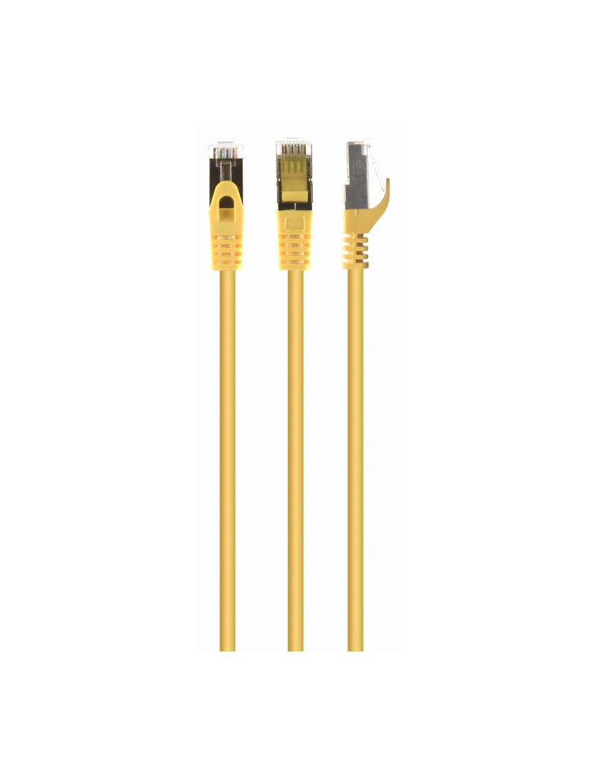 Gembird PP6A-LSZHCU-Y-1M cable de red Amarillo Cat6 S/FTP (S-STP)