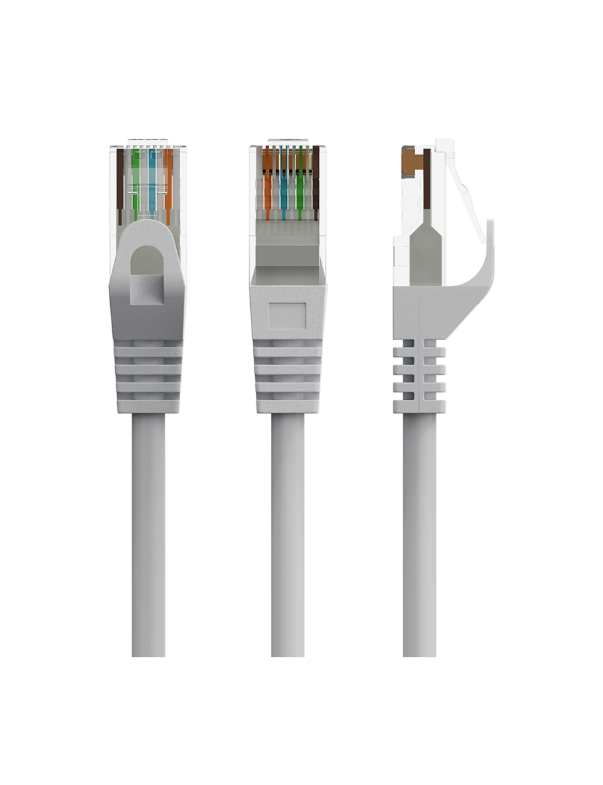 Gembird PP6U-0.25M cable de red Blanco 0,25 m Cat6 U/UTP (UTP)