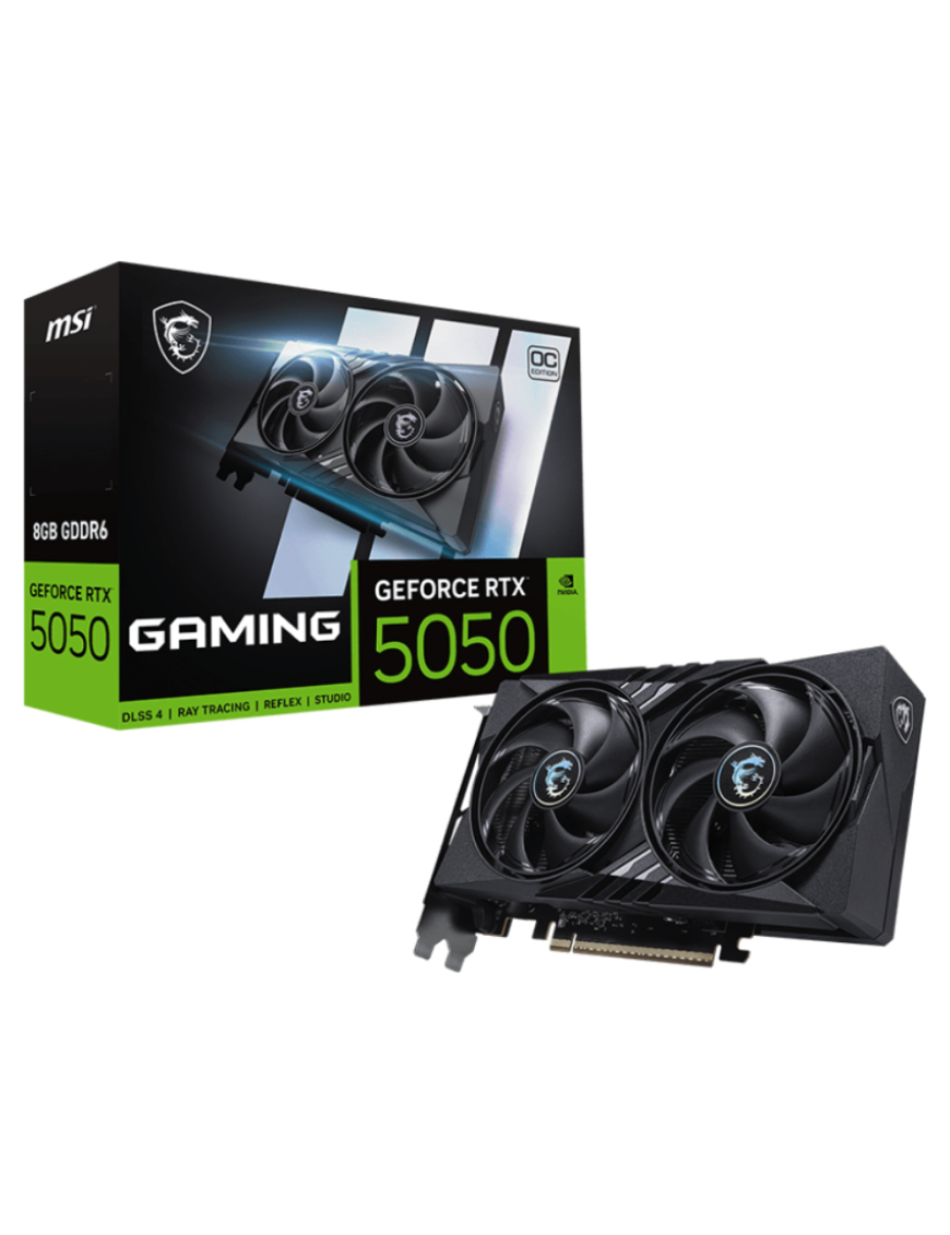 MSI GeForce RTX 5050 8G GAMING OC NVIDIA 8 GB GDDR6