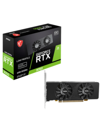 MSI GEFORCE RTX 3050 LP E 6G OC tarjeta gráfica NVIDIA 6 GB GDDR6