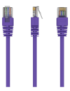 Gembird RJ45/RJ45 Cat5e 1m cable de red Púrpura U/UTP (UTP)