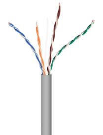 Gembird UPC-5004E-SOL cable de red Gris 304,8 m U/UTP (UTP)