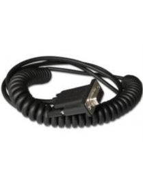 Honeywell CBL-020-300-C00 cable de serie Negro 3 m RS232 DB9