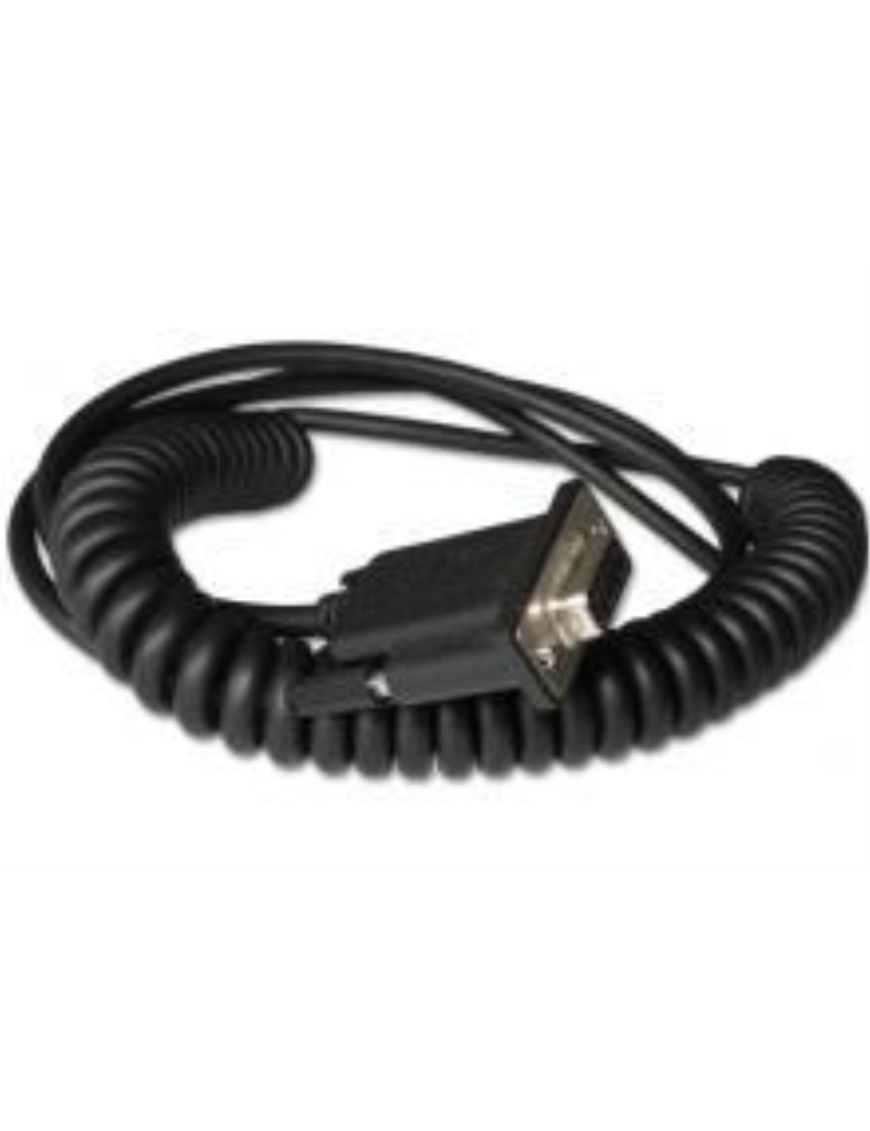 Honeywell CBL-020-300-C00 cable de serie Negro 3 m RS232 DB9