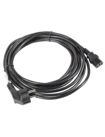 Lanberg CA-C13C-11CC-0100-BK cable de transmisión Negro 10 m C13 acoplador CEE7/7
