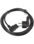 Lanberg CA-C13C-12CC-0030-BK cable de transmisión Negro 3 m CEE7/7 IEC 320