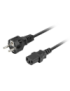 Lanberg CA-C13C-14CC-0018-BK cable de transmisión Negro 1,8 m C13 acoplador CEE7/7