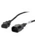 Lanberg CA-C13E-11CC-0018-BK cable de transmisión Negro 1,8 m C13 acoplador C14 acoplador