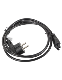 Lanberg CA-C5CA-11CC-0018-BK cable de transmisión Negro 1,8 m CEE7/7 C5 acoplador