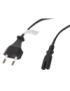Lanberg CA-C7CA-10CC-0030-BK cable de transmisión Negro 3 m C7 acoplador CEE7/16