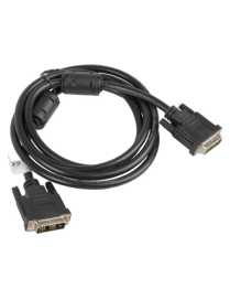 Lanberg CA-DVIS-10CC-0018-BK cable DVI 1,8 m DVI-D Negro