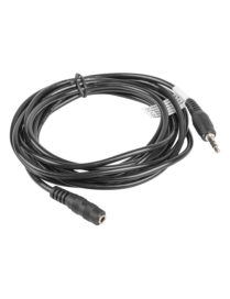 Lanberg CA-MJFJ-10CC-0030-BK cable de audio 3 m 3,5mm Negro