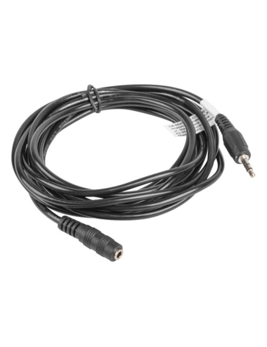 Lanberg CA-MJFJ-10CC-0030-BK cable de audio 3 m 3,5mm Negro