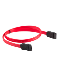 Lanberg CA-SASA-10CU-0050-R cable de SATA 0,5 m SATA 7-pin Rojo
