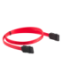 Lanberg CA-SASA-10CU-0050-R cable de SATA 0,5 m SATA 7-pin Rojo