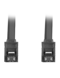 Lanberg CA-SASA-14CU-0050-BK cable de SATA 0,5 m SATA 7-pin Negro
