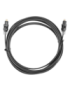 Lanberg CA-TOSL-10CC-0020-BK Cable de fibra óptica e InfiniBand 2 m Toslink Negro