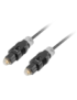 Lanberg CA-TOSL-10CC-0030-BK Cable de fibra óptica e InfiniBand 3 m Toslink Negro