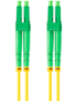 Lanberg FO-LALA-SD11-0010-YE Cable de fibra óptica e InfiniBand 1 m LC Amarillo