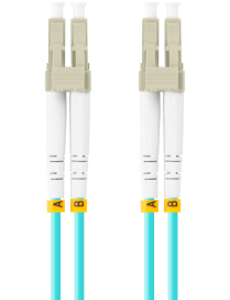 Lanberg FO-LULU-MD31-0020-TQ Cable de fibra óptica e InfiniBand 2 m LC Color aguamarina
