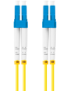 Lanberg FO-LULU-SD11-0020-YE Cable de fibra óptica e InfiniBand 2 m LC Amarillo