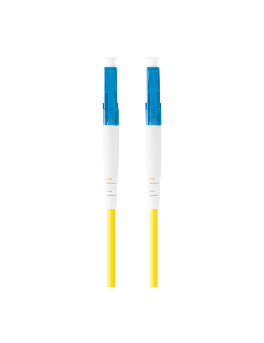 Lanberg FO-LULU-SS11-0010-YE Cable de fibra óptica e InfiniBand 1 m LC Amarillo