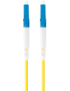 Lanberg FO-LULU-SS11-0010-YE Cable de fibra óptica e InfiniBand 1 m LC Amarillo