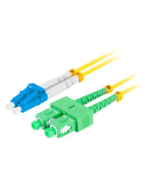 Lanberg FO-LUSA-SD11-0020-YE Cable de fibra óptica e InfiniBand 2 m SC LC LC/SC Amarillo