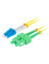 Lanberg FO-LUSA-SD11-0020-YE Cable de fibra óptica e InfiniBand 2 m SC LC LC/SC Amarillo