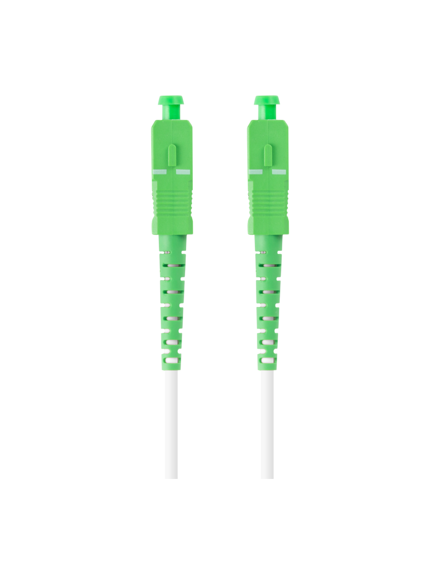 Lanberg FO-SASA-SS21-0200-WH Cable de fibra óptica e InfiniBand 20 m SC Blanco
