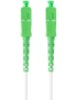 Lanberg FO-SASA-SS31-0050-WH Cable de fibra óptica e InfiniBand 5 m SC Blanco