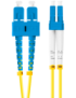 Lanberg FO-SULU-SD11-0050-YE Cable de fibra óptica e InfiniBand 5 m SC LC Amarillo
