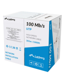 Lanberg LCU5-10CC-0305-S cable de red Gris 305 m U/UTP (UTP)