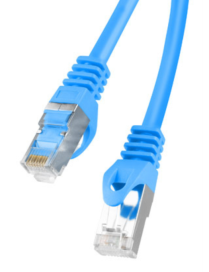 Lanberg PCF6-10CC-0100-B cable de red Azul 1 m Cat6 F/UTP (FTP)