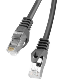 Lanberg PCF6-10CC-0100-BK cable de red Negro 1 m Cat6 F/UTP (FTP)
