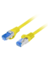 Lanberg PCF6A-10CC cable de red Amarillo 1 m Cat6a S/FTP (S-STP)