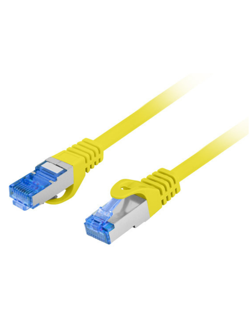 Lanberg PCF6A-10CC cable de red Amarillo 10 m Cat6a S/FTP (S-STP)