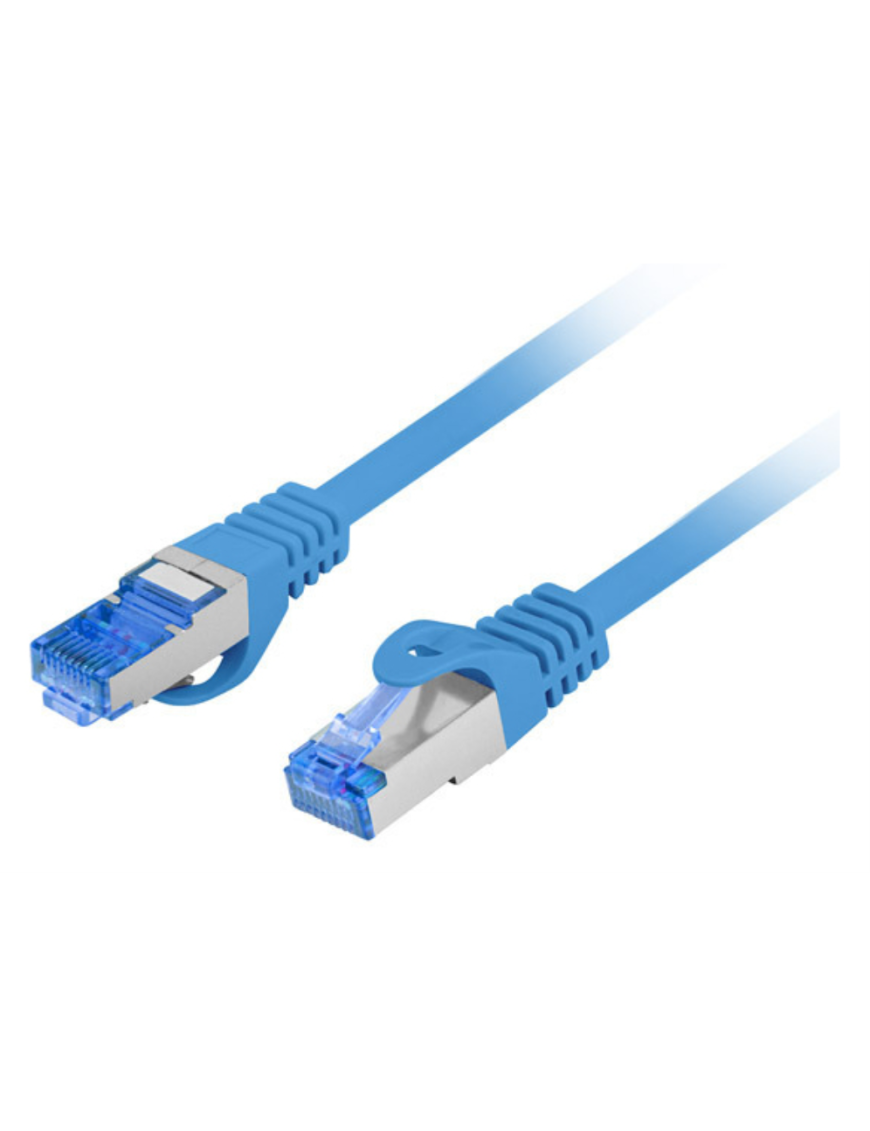 Lanberg PCF6A-10CC cable de red Azul 3 m Cat6a S/FTP (S-STP)
