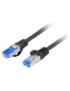 Lanberg PCF6A-10CC cable de red Negro 15 m Cat6a S/FTP (S-STP)