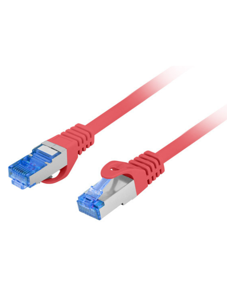Lanberg PCF6A-10CC cable de red Rojo 3 m Cat6a S/FTP (S-STP)