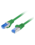 Lanberg PCF6A-10CC cable de red Verde 10 m Cat6a S/FTP (S-STP)