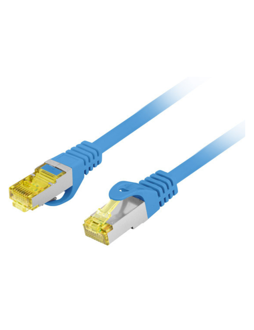 Lanberg PCF6A-10CU-0100-B cable de red Azul 1 m Cat6a S/FTP (S-STP)