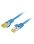 Lanberg PCF6A-10CU-0100-B cable de red Azul 1 m Cat6a S/FTP (S-STP)