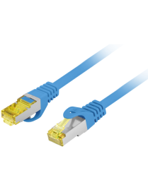 Lanberg PCF6A-10CU-0200-B cable de red Azul 2 m Cat6a S/FTP (S-STP) Alrededor