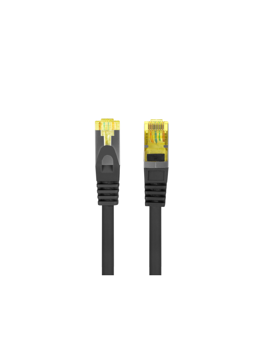 Lanberg PCF6A-10CU-0200-BK cable de red Negro 2 m Cat6a S/FTP (S-STP)