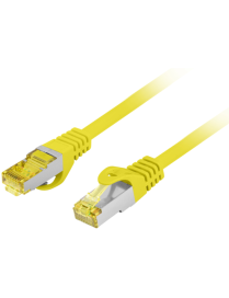 Lanberg PCF6A-10CU-0300-Y cable de red Amarillo 3 m Cat6a S/FTP (S-STP) Alrededor
